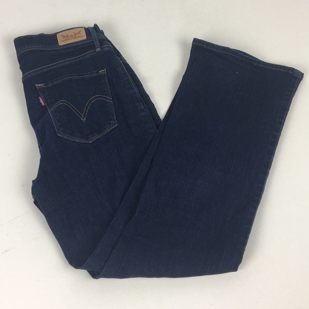 Levi’s Womens 8S Denim Blue Boot Cut Stretch Jeans
